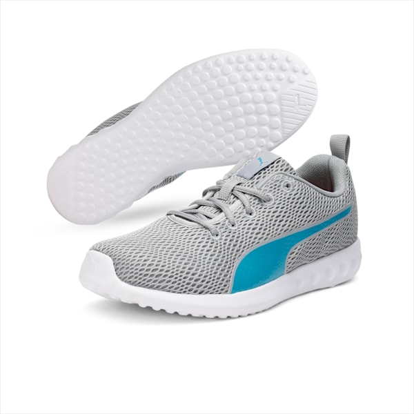 PUMA Running Essential Shoes 193261042 - Quarry-Caribbean Sea - UK 10