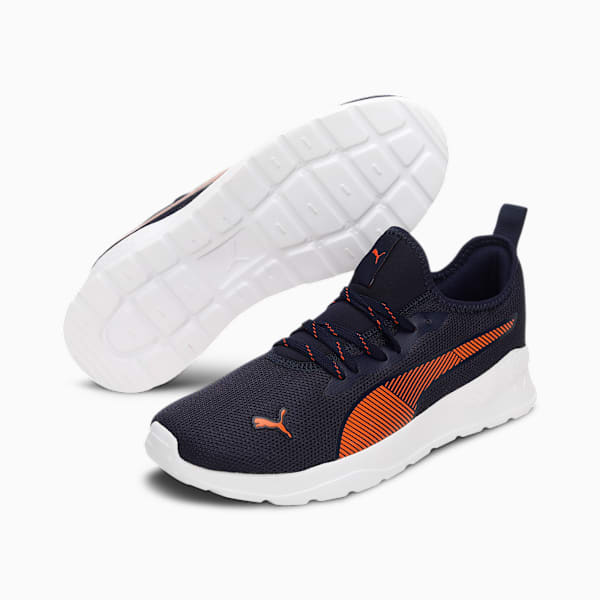 PUMA Core Progressive Shoes 386763032 - Quarry-Puma White-Peacoat - UK 7