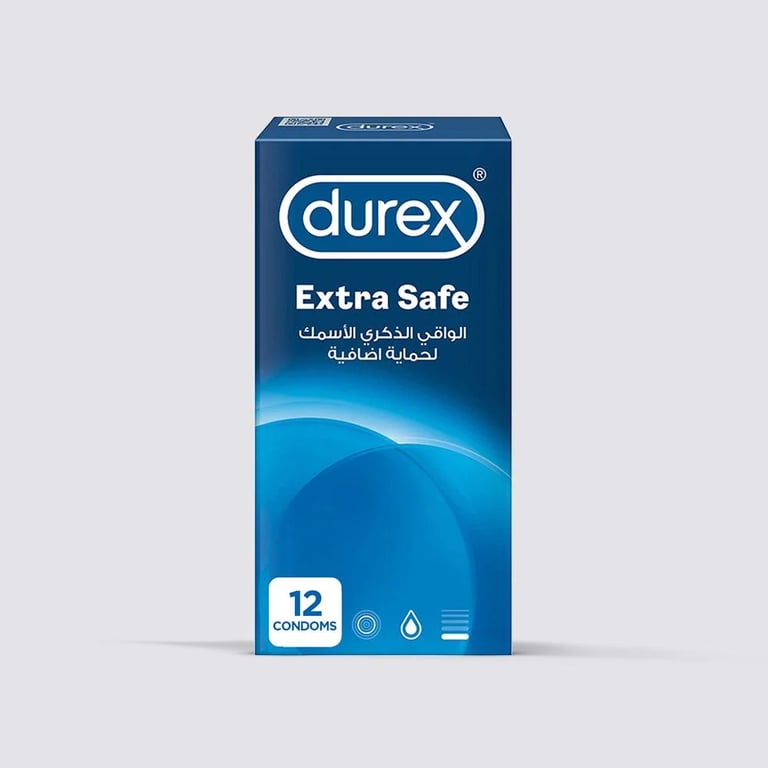 DUREX CONDOMS EXTRA SAFE 12S 1PACK - SINGAPORE