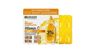 GARNIER BRIGHT COMPLETE VITAMIN C AMPOULE SERUM 1.5ml X 12 (50.4g)
