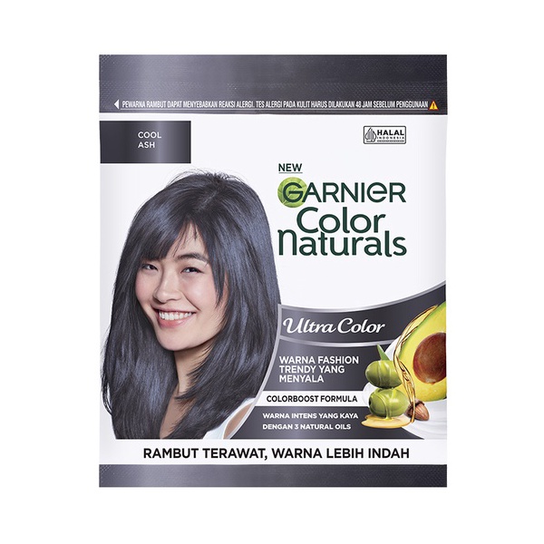 COLOR NATURALS ULTRA COOL ASH HAIR COLOR SACHET 140g - EASY BLEACH