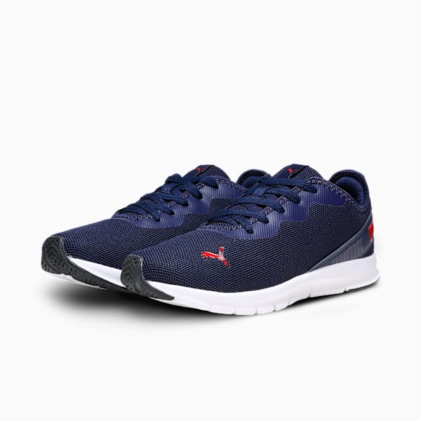 PUMA Core Progressive Shoes 386922032 - Peacoat-High Risk Red - UK 7