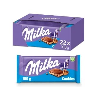 Milka Cookies 22x100g