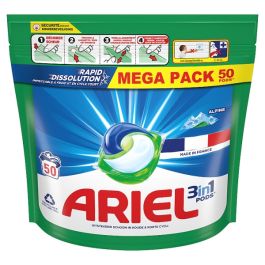 ARIEL 3IN1 PODS LAUNDRY DETERGENT ALPINE FRESH 50 WASHES 910g