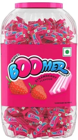 Boomer Jar Strawberry16x480g