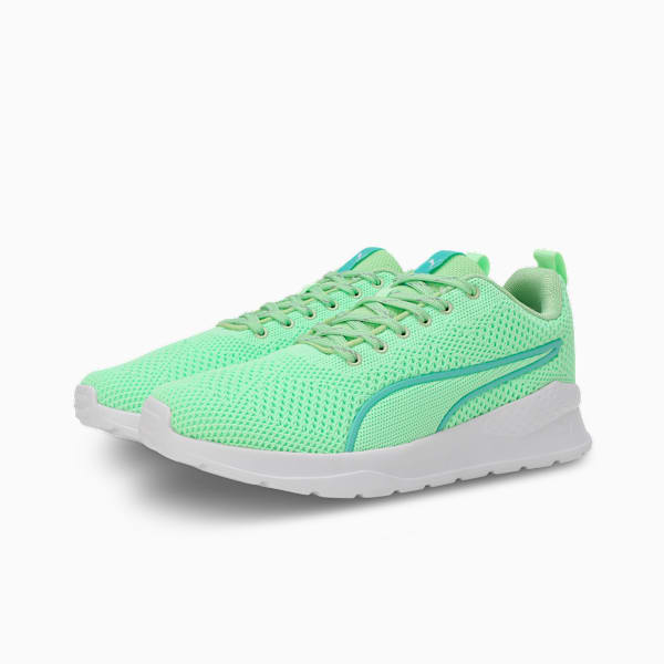 PUMA Core Progressive Shoes 395832022 - Spring Fern-Mint-PUMA White - UK 5