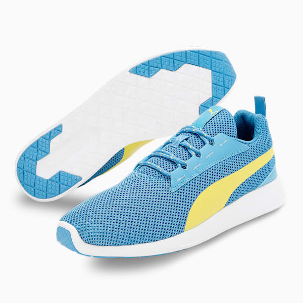 PUMA Core Progressive Shoes 391893012 - AZURE BLUE-Empire Yellow - UK 10