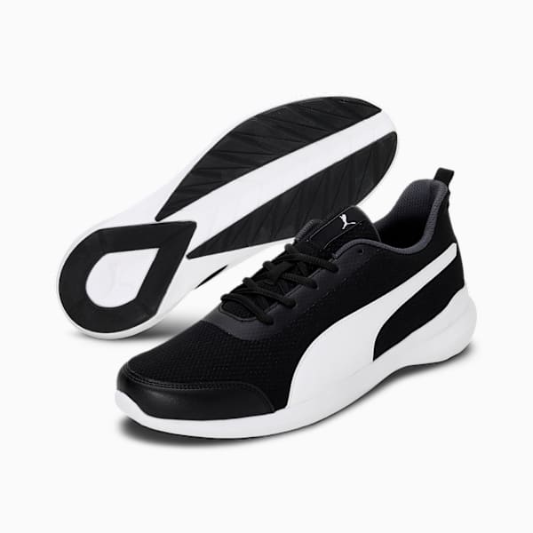 PUMA Core Progressive Shoes 388111012 - PUMA Black-PUMA White-Ebony - UK 9