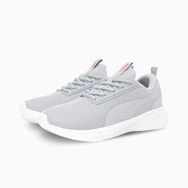 PUMA Core Progressive Shoes 310769012 - Gray Fog-Passionfruit - UK 5