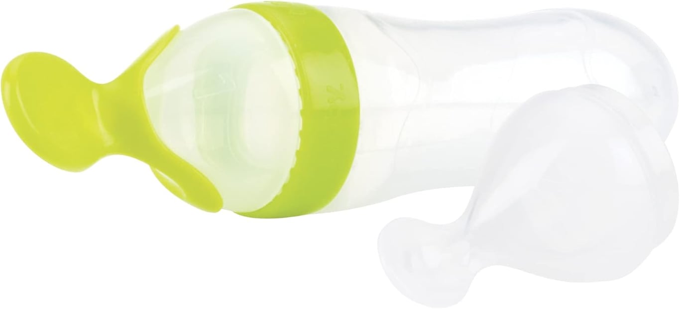 Nuby Silicone Squeeze Feeder with Spoon