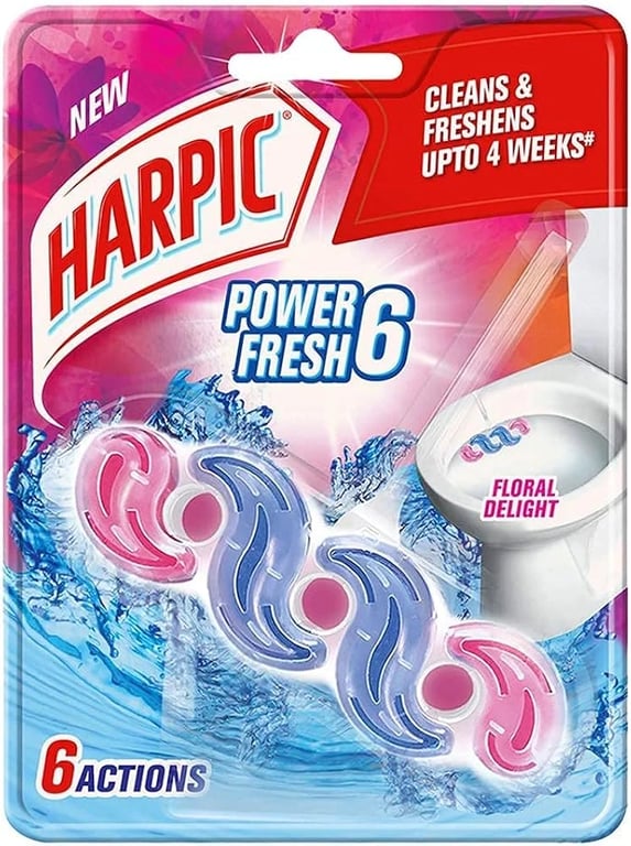 HARPIC FRESH POWER 6 TROPICAL BLOSSOM 35g 35g - SINGAPORE