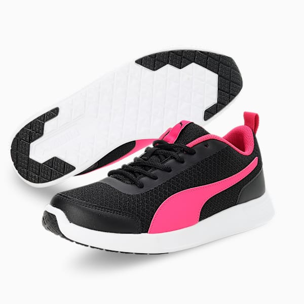 PUMA Core Progressive Shoes 381391042 - PUMA Black-Beetroot Purple - UK 4