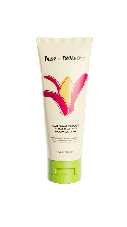 BASE Illipe & Apricot Brightening Body Scrub 100 g