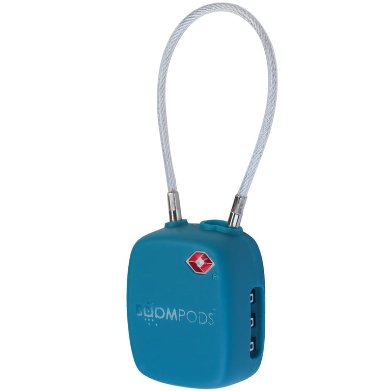Boompods Tracker Lock - Blue