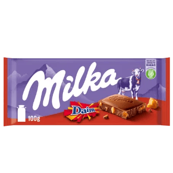 Milka Daim Tablets 22x100g