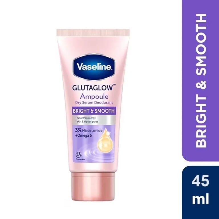 VASELINE DRY SERUM BRI & SMT 12X(2X45ML)