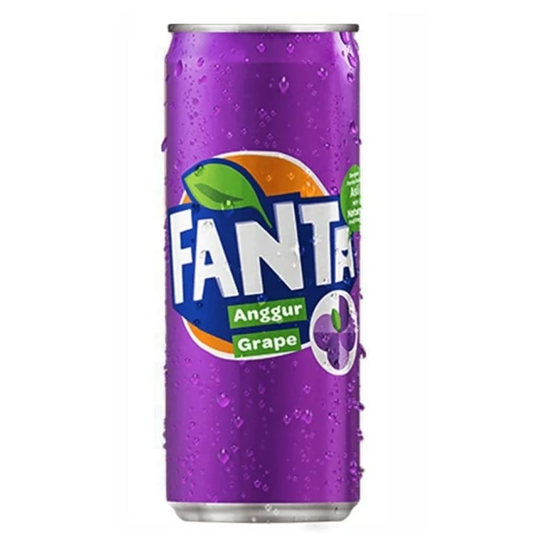 FANTA GRAPE FLAVORED SPARKLING SODA 320ml