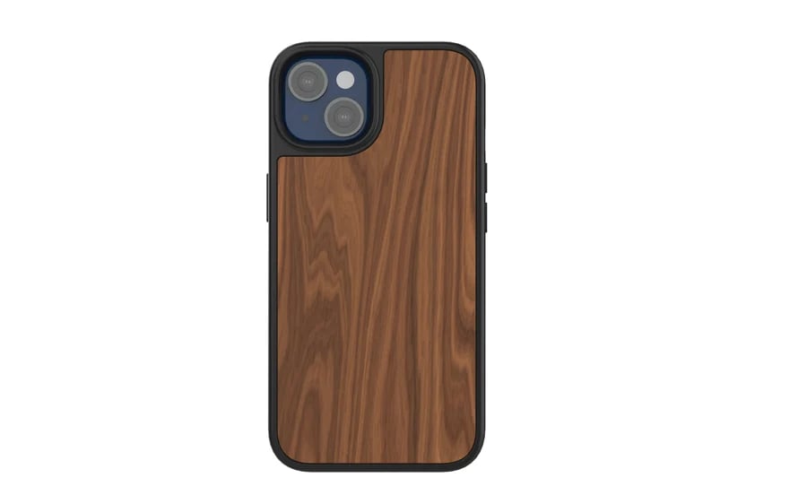 Impact Zero Black - iPhone 13 - Walnut
