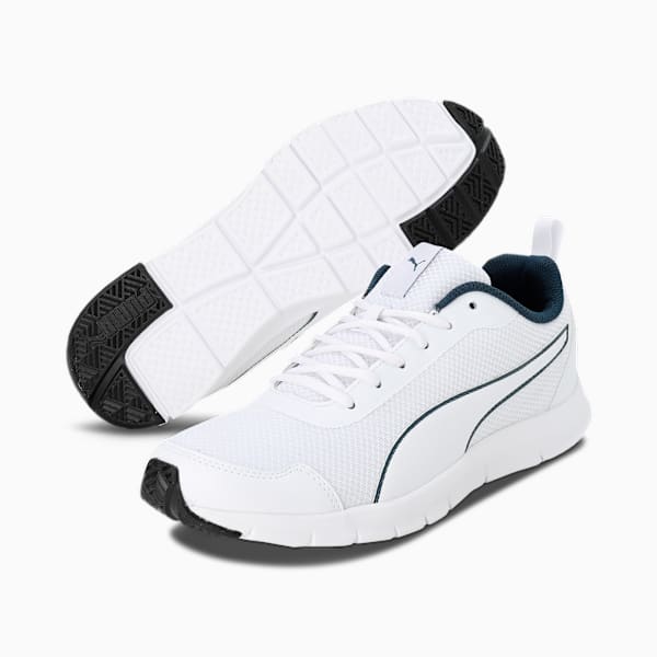 PUMA Core Progressive Shoes 373105052 - Puma White-Dark Denim - UK 7