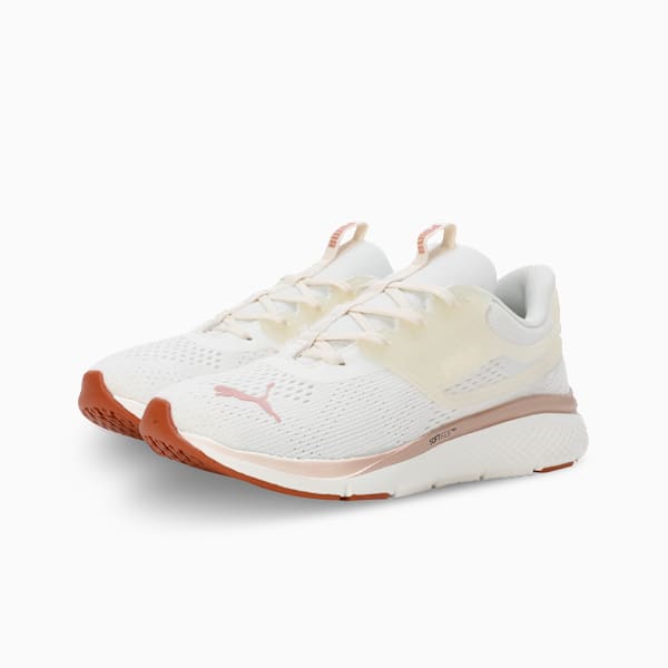 PUMA Softride Shoes 310913022 - Warm White-Rose Gold-Teak - UK 4