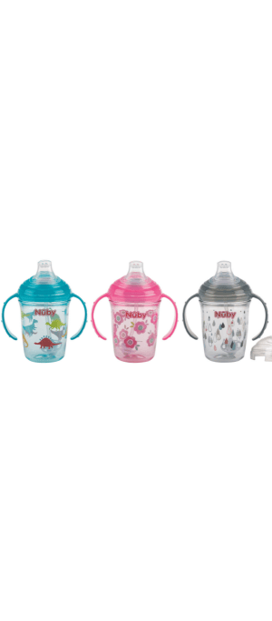 Nuby Tritan Spout with Handles and 360 straw 240ml