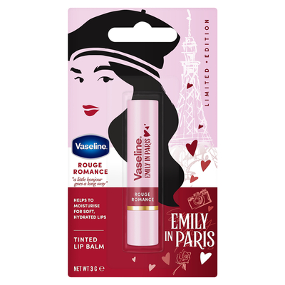 VASELINE LP CLR ROUGE ROMANCE 24X3G ME