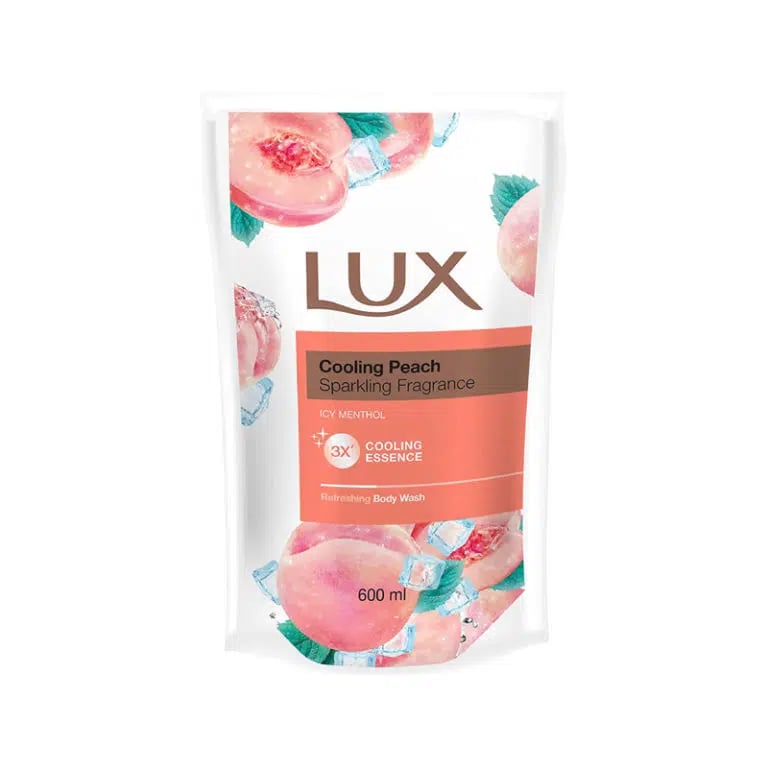 LUX LIQ PEACHY GLOW RF P12X600ML