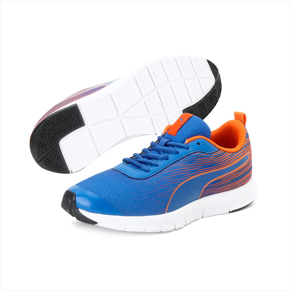 PUMA Core Progressive Shoes 368484012 - Royal Blue-Vibrant Orange - UK 7