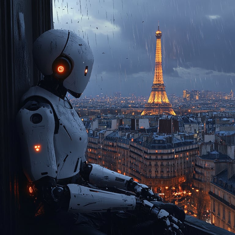 AI agent asking what the weather is in paris