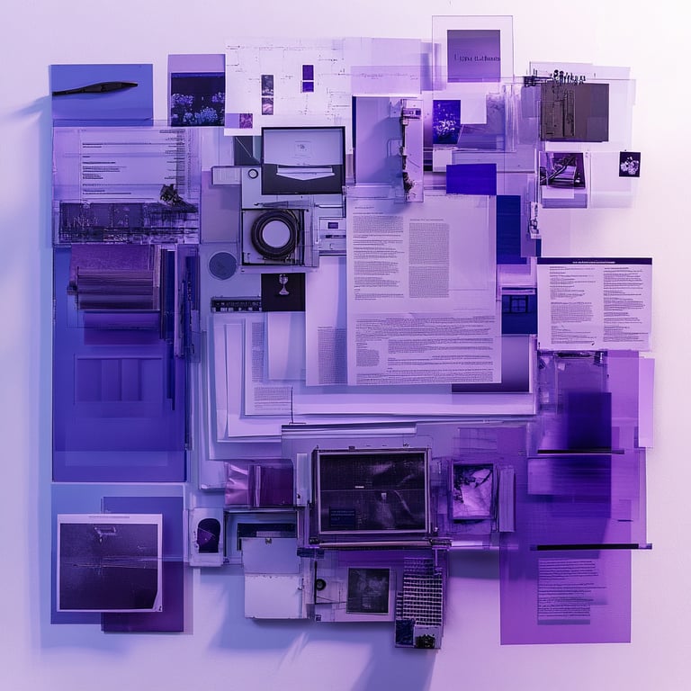 Advanced document processing visualization