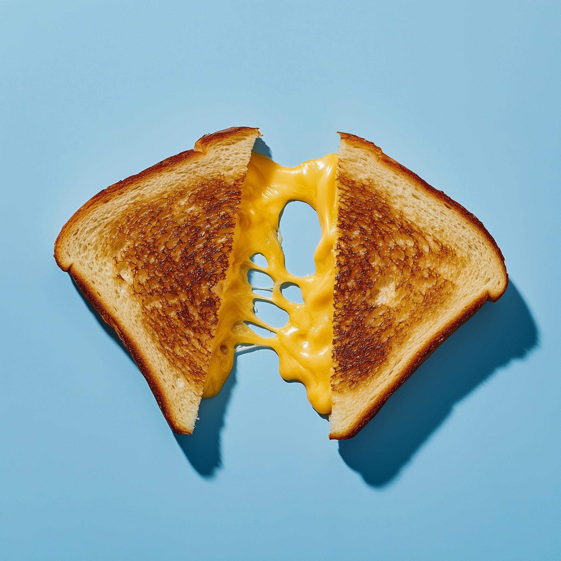 Sándwich de queso fundido a la plancha