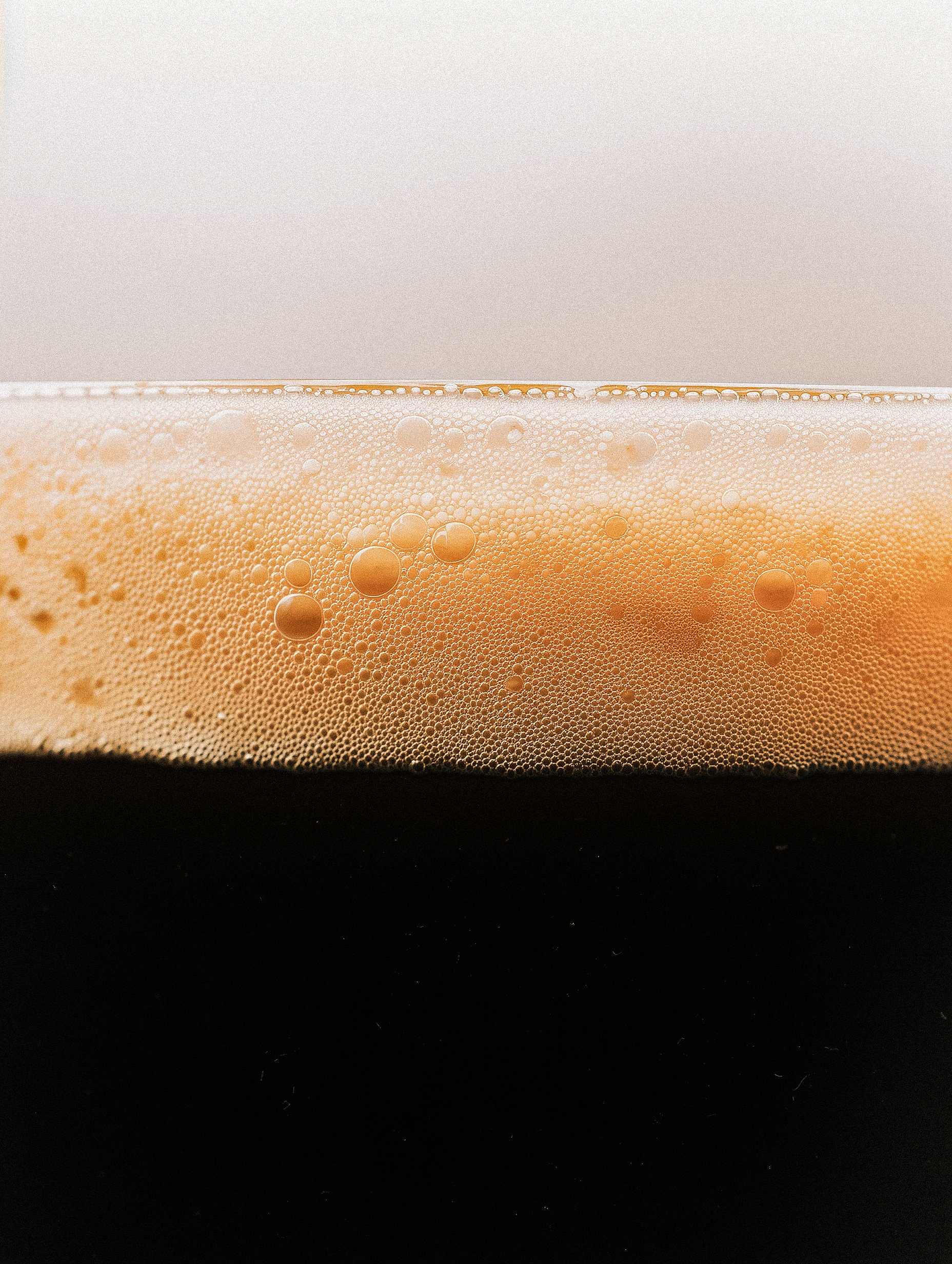 Espresso Foam Close-Up