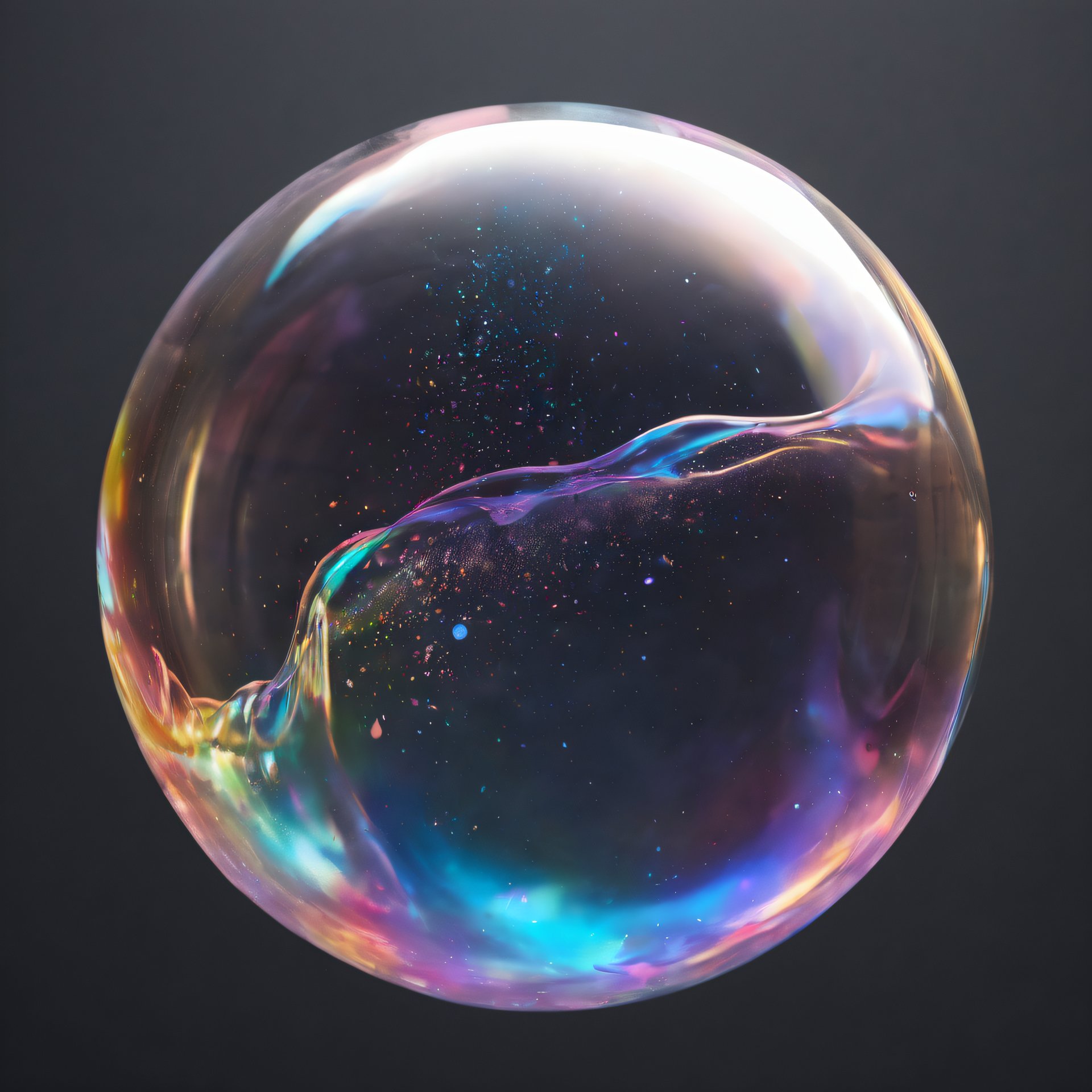 universe in a bubble