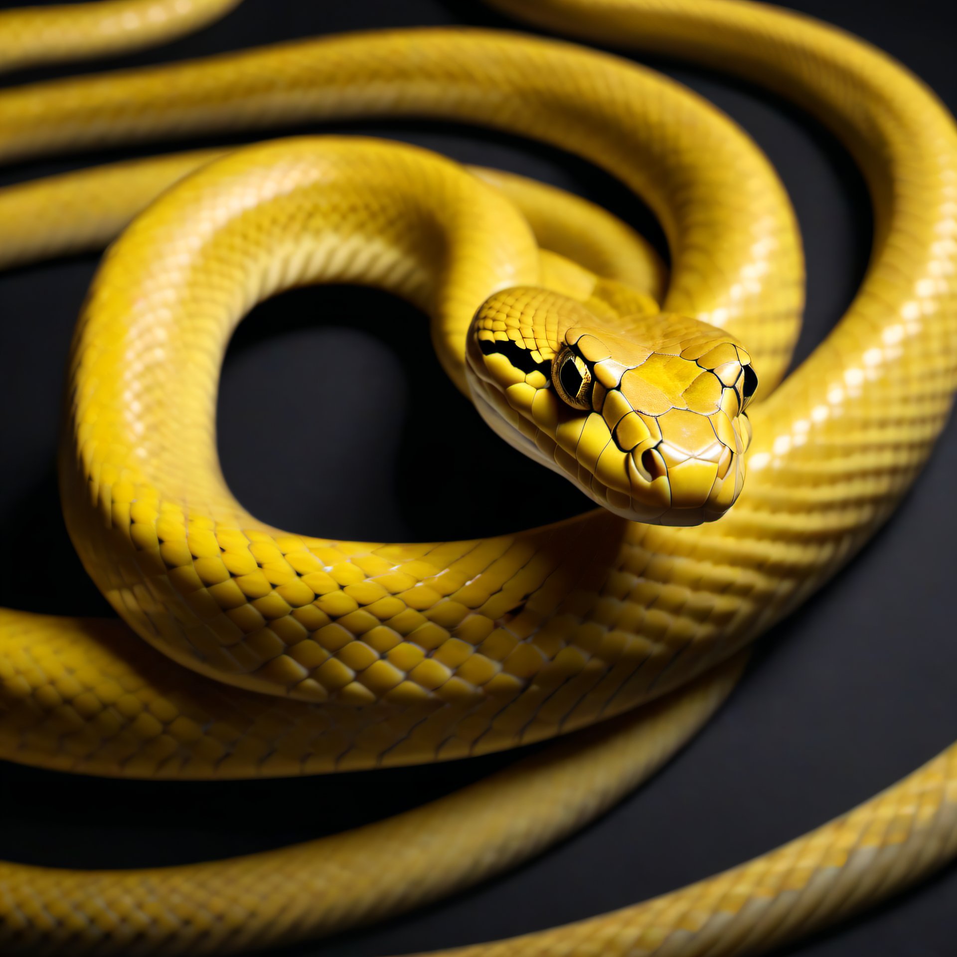 yellow snake