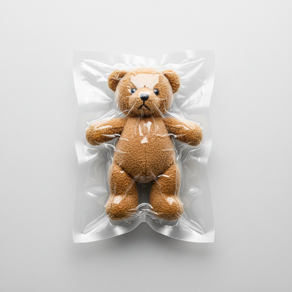 Vacuum Packed Teddy Bear