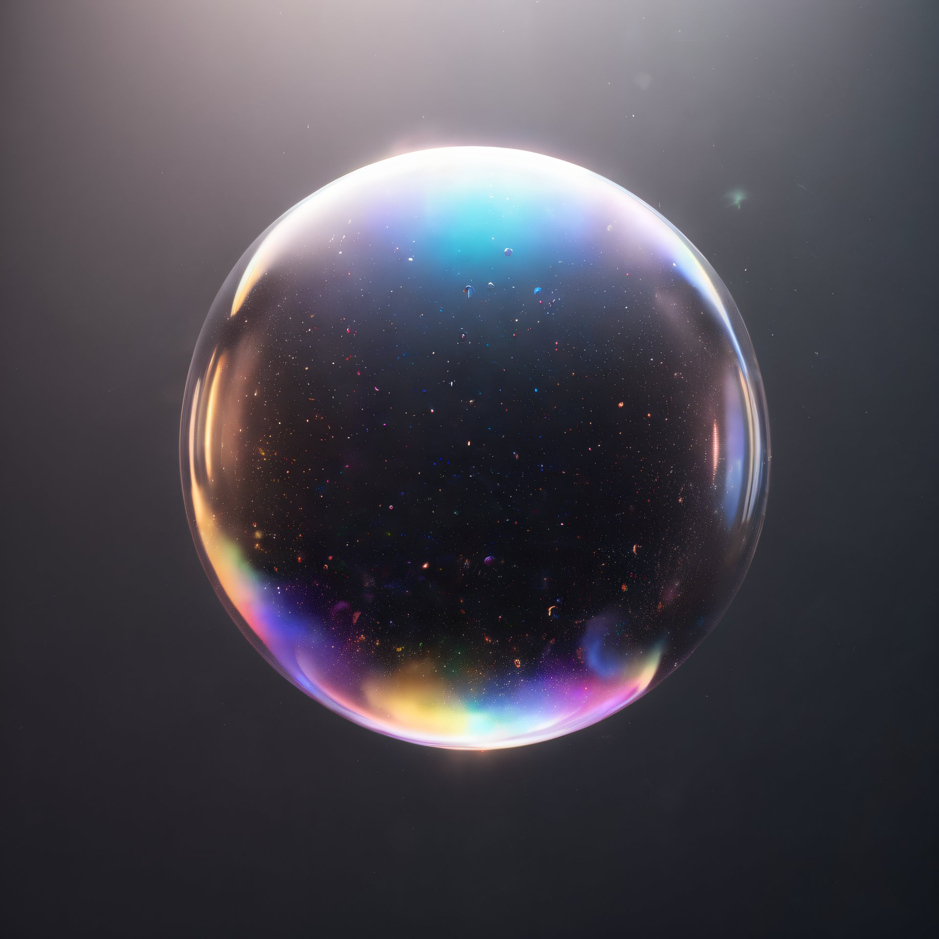 Universe in a bubble