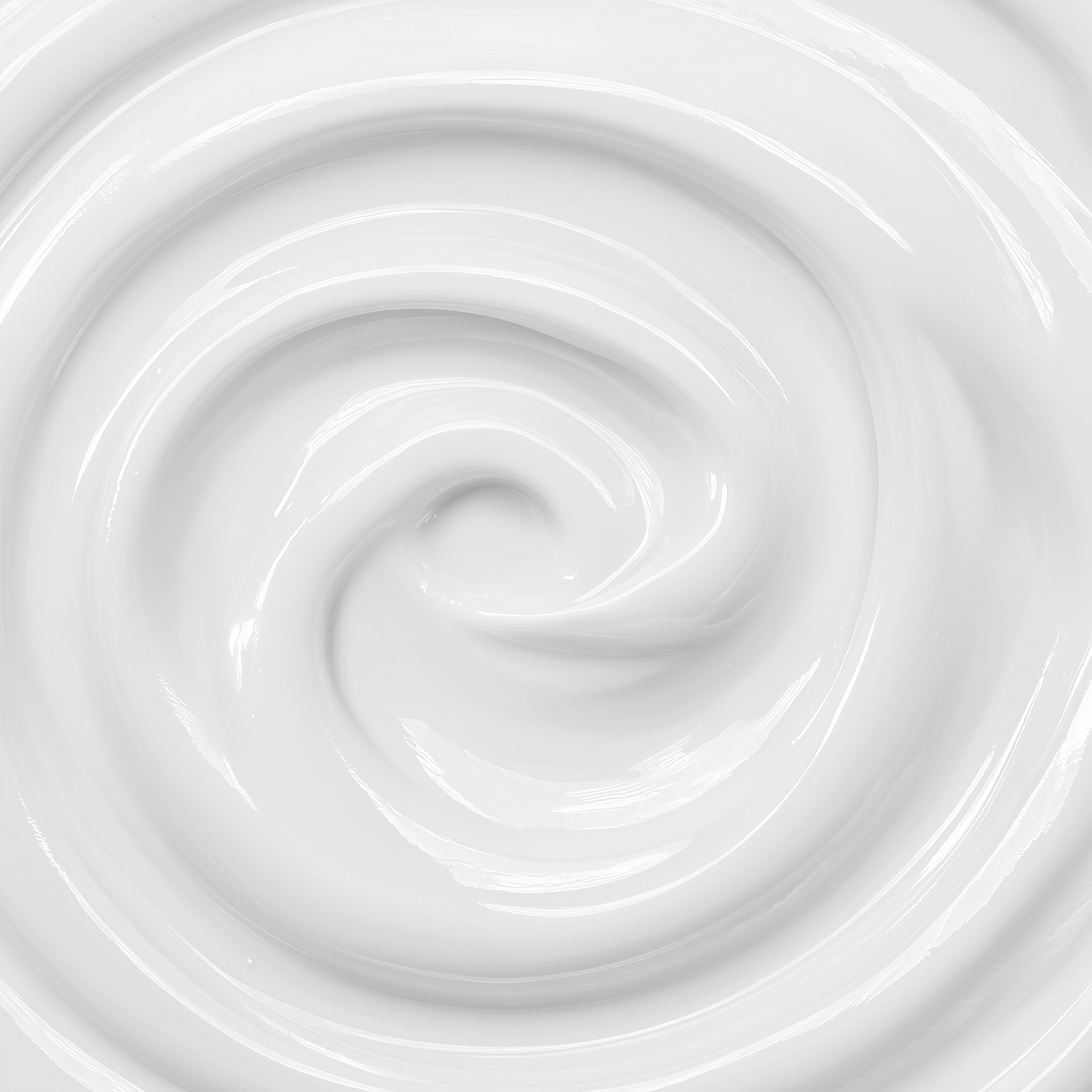 white cream swirl