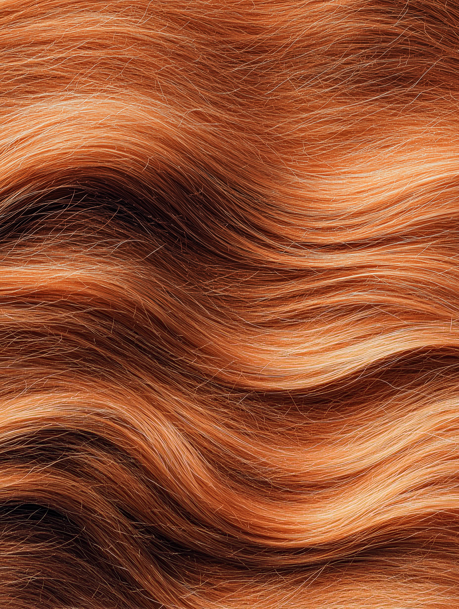 Flowing Hair Texture