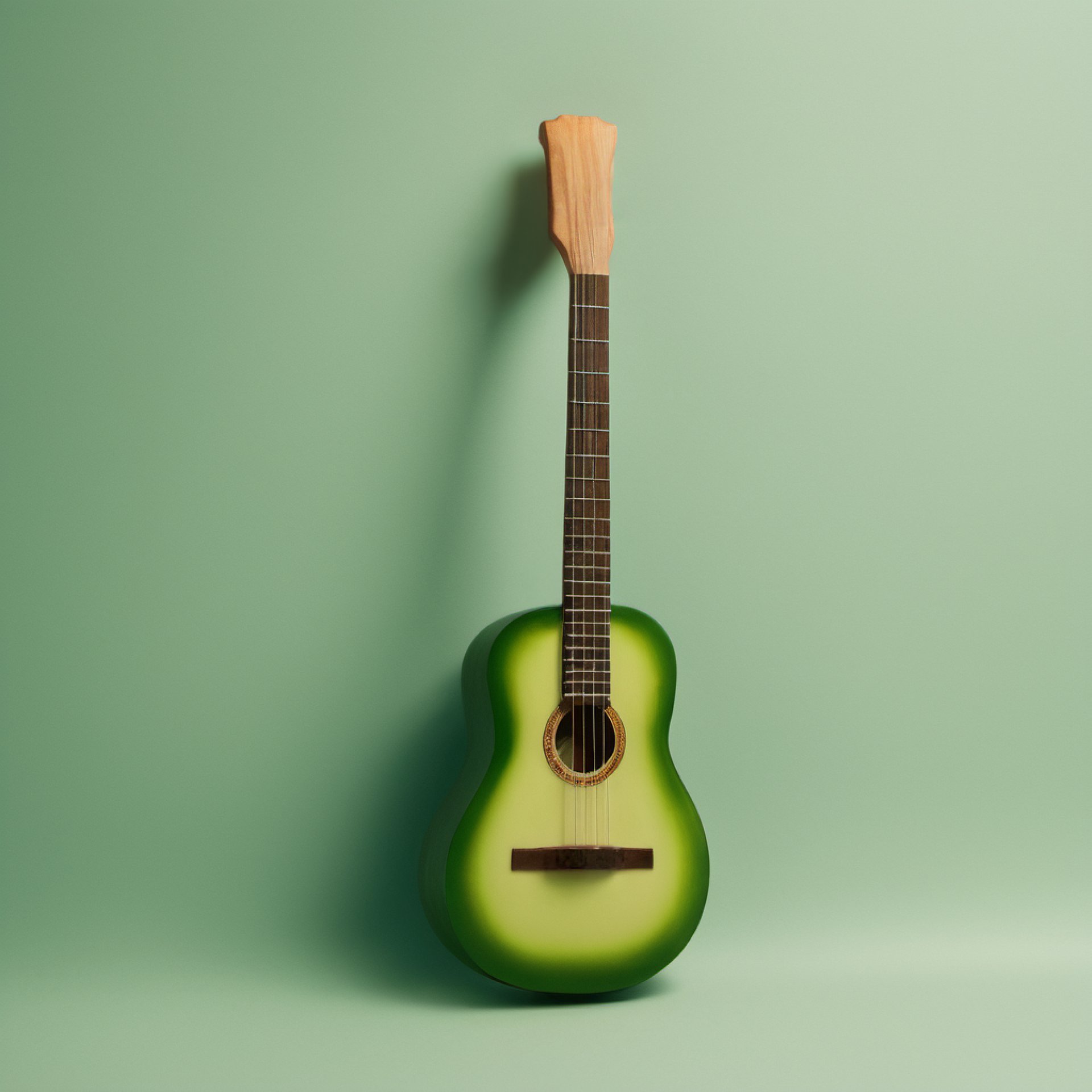 Avocado guitar
