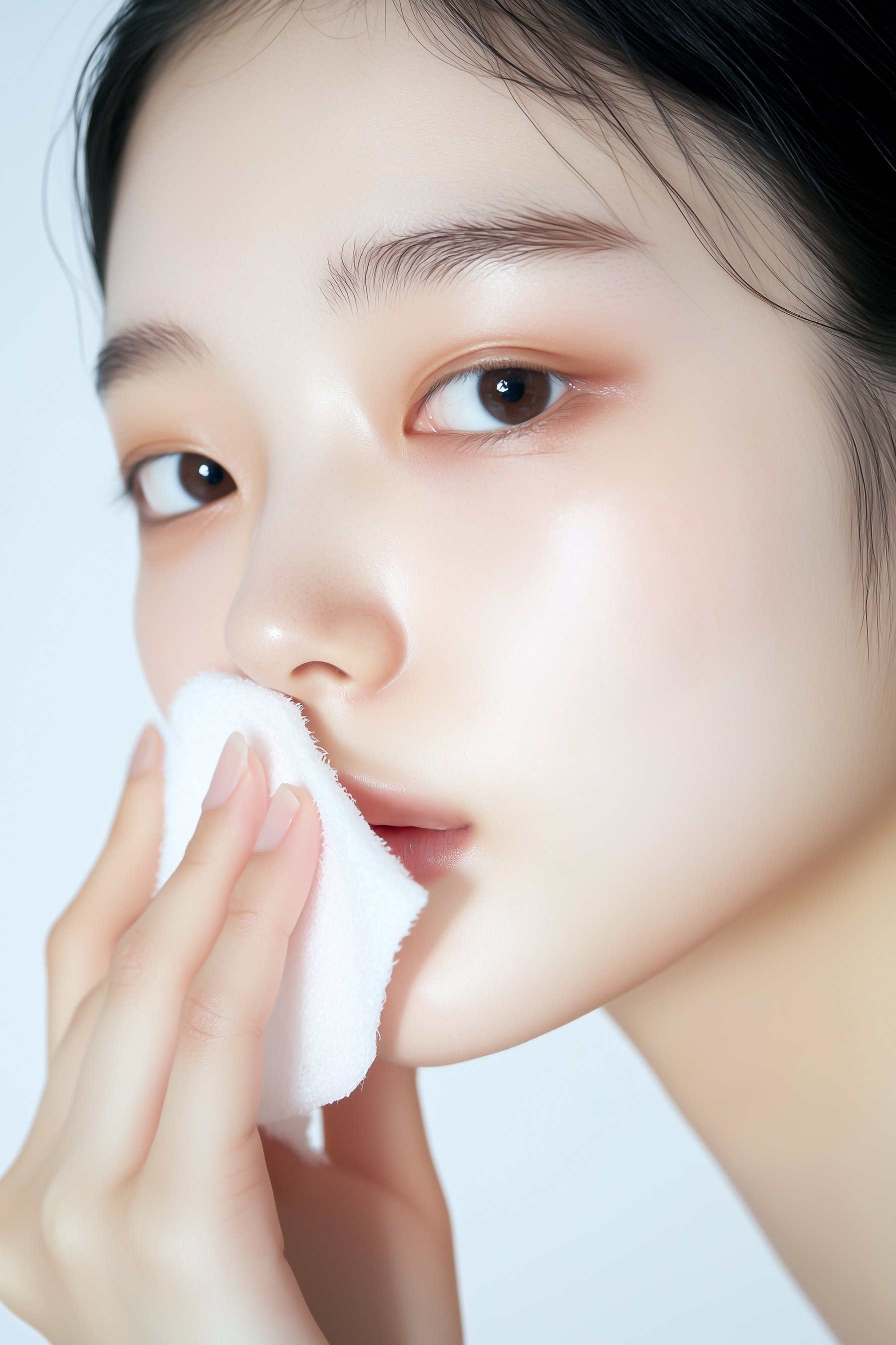 코튼 패드 터치