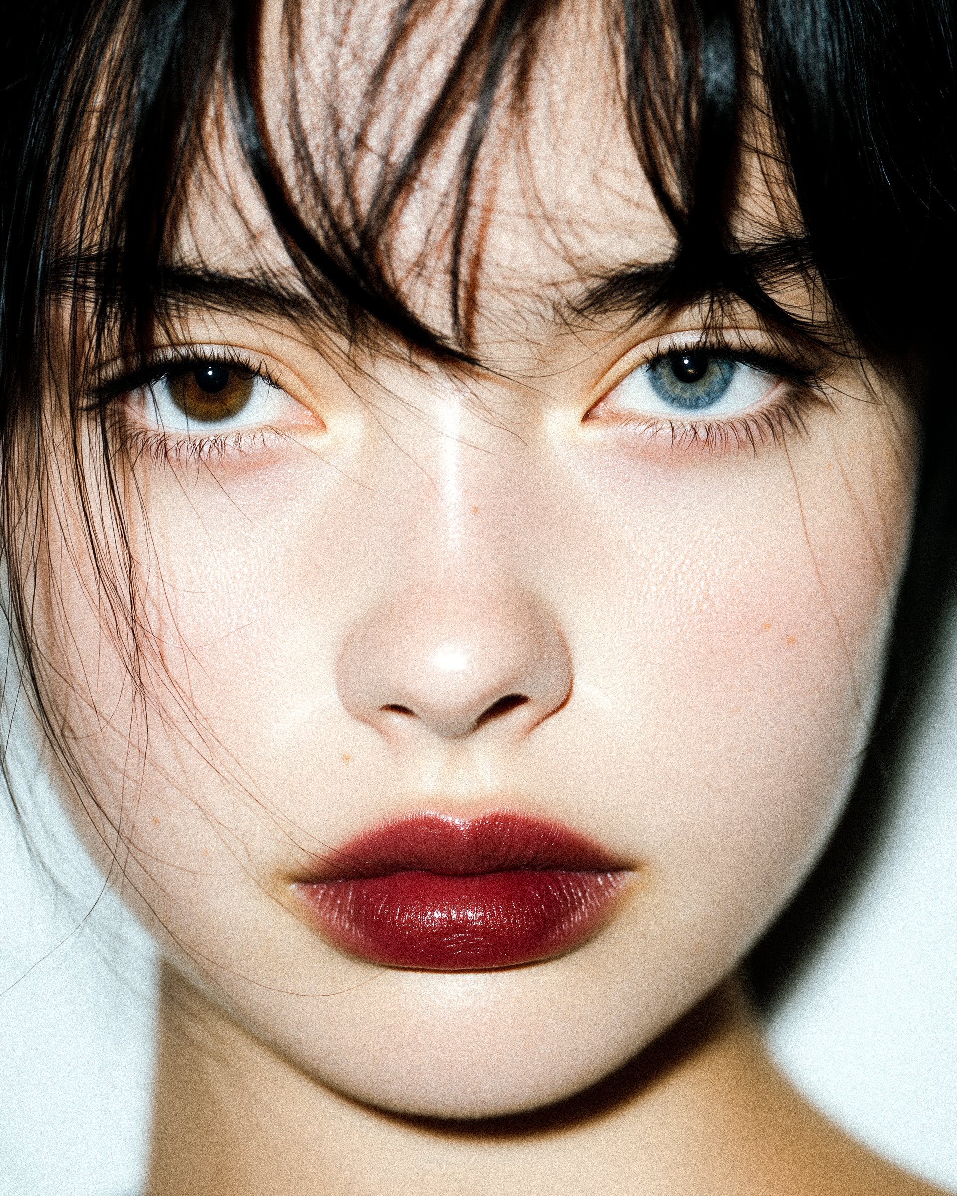 A girl with odd eyes