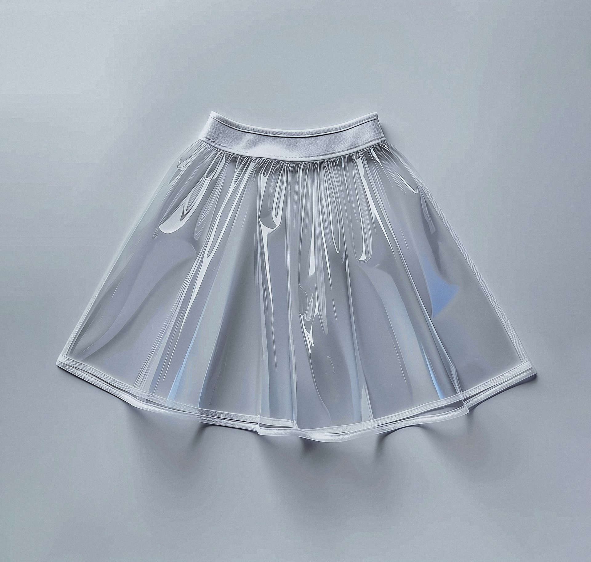 Transparent skirt