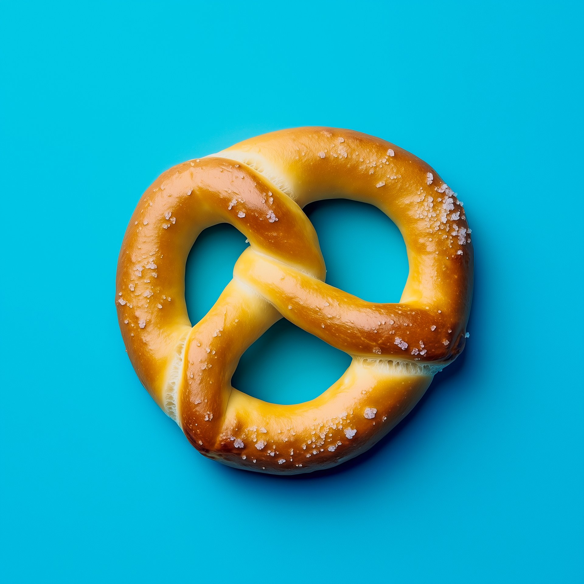 Classic salted pretzel