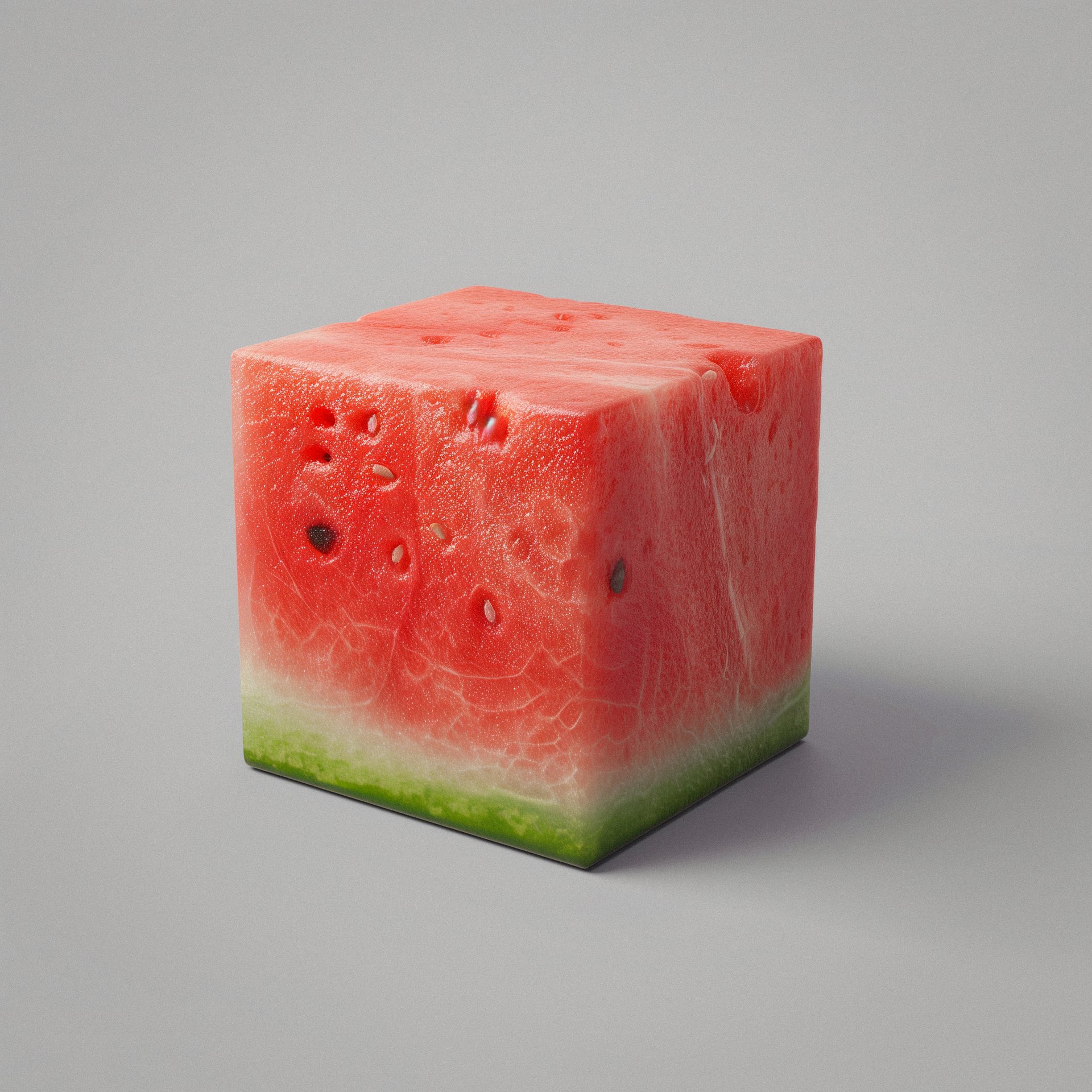 cube-shaped watermelon