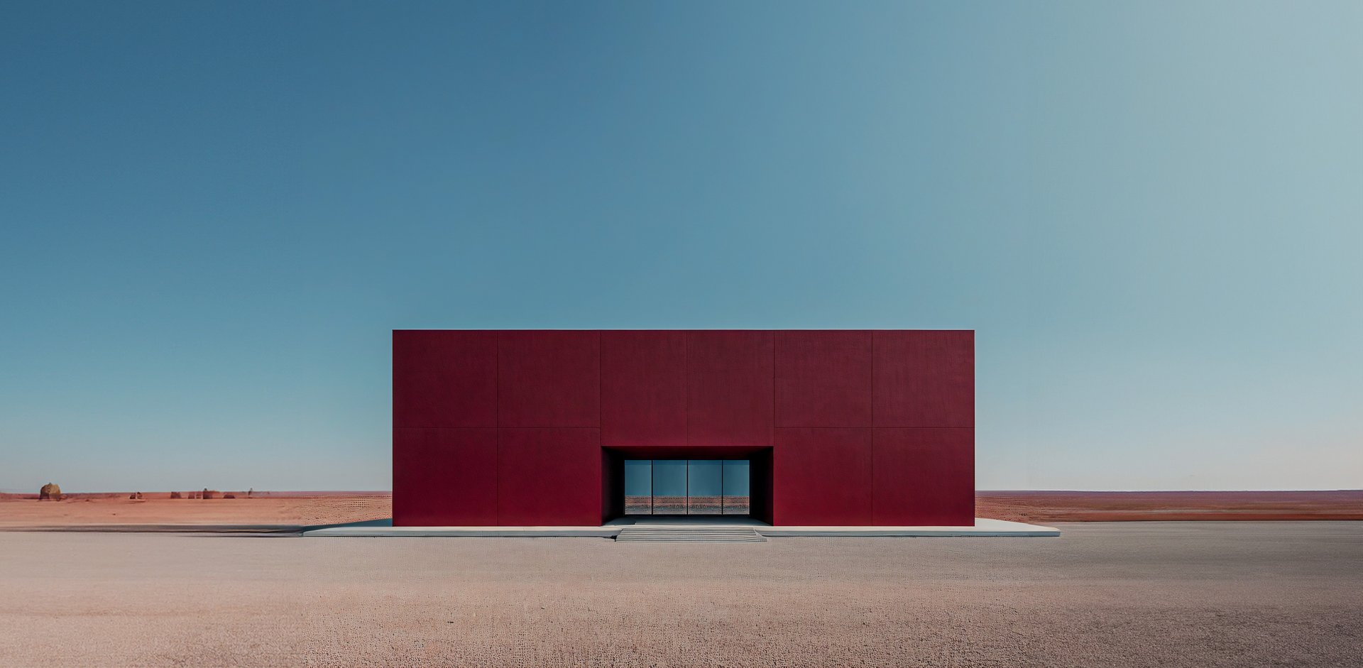 red architecture
