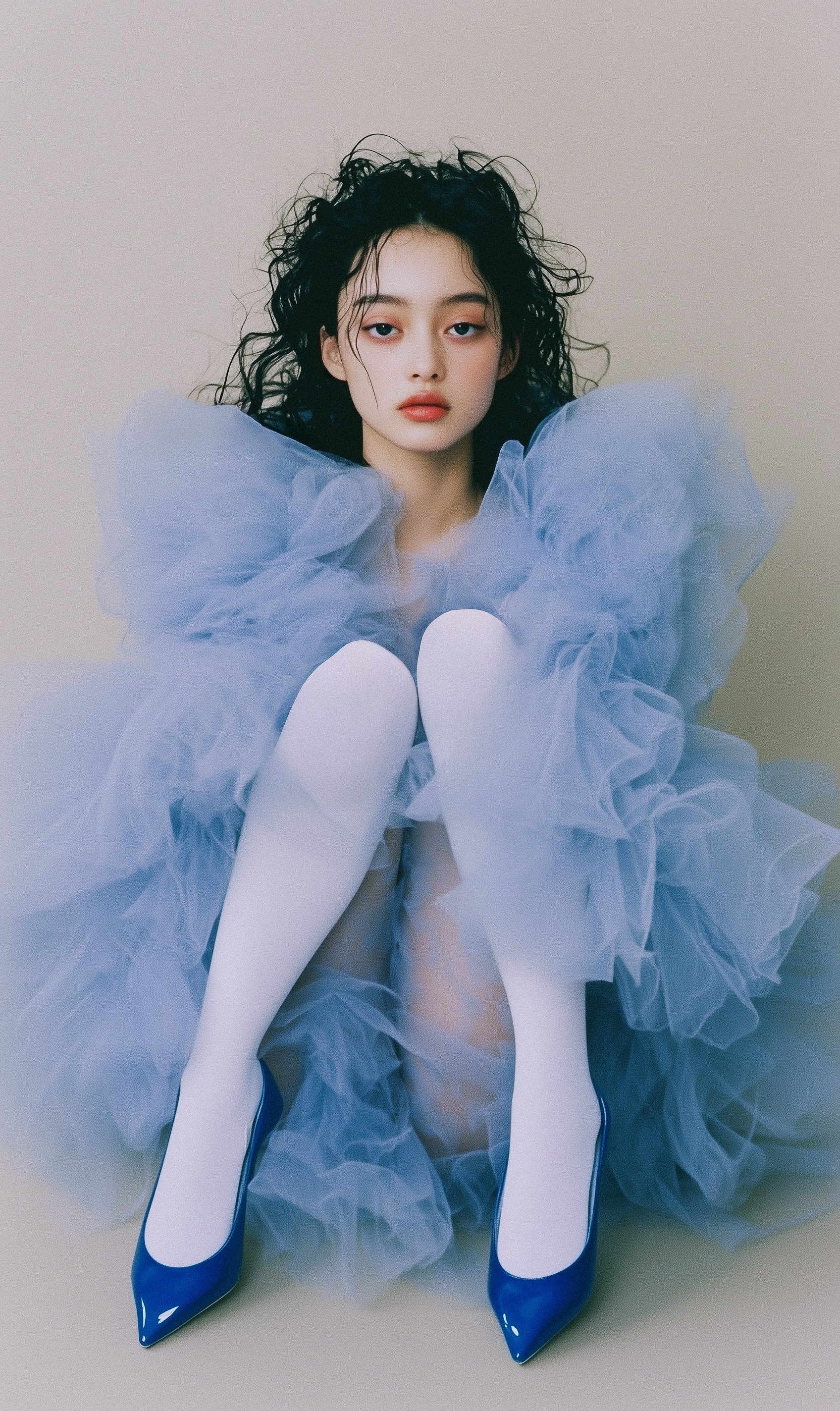 Avant-Garde Tulle Fashion