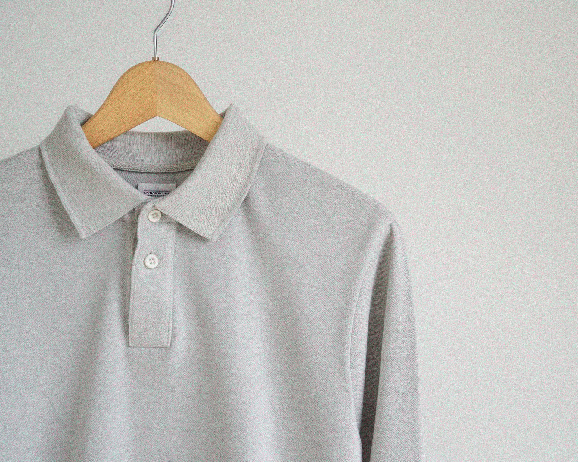 Light gray polo shirt