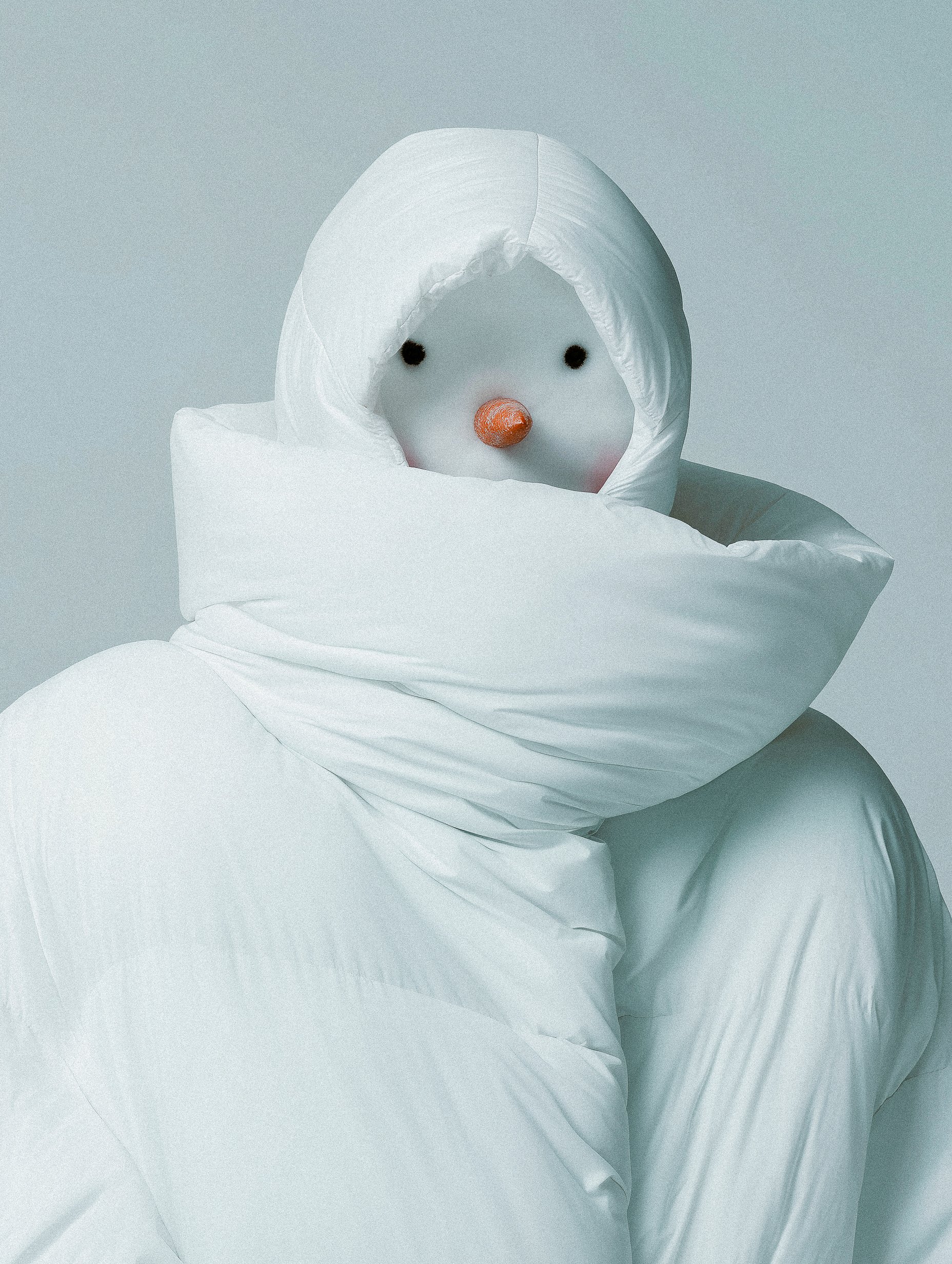 Snowman Fashion Portrait