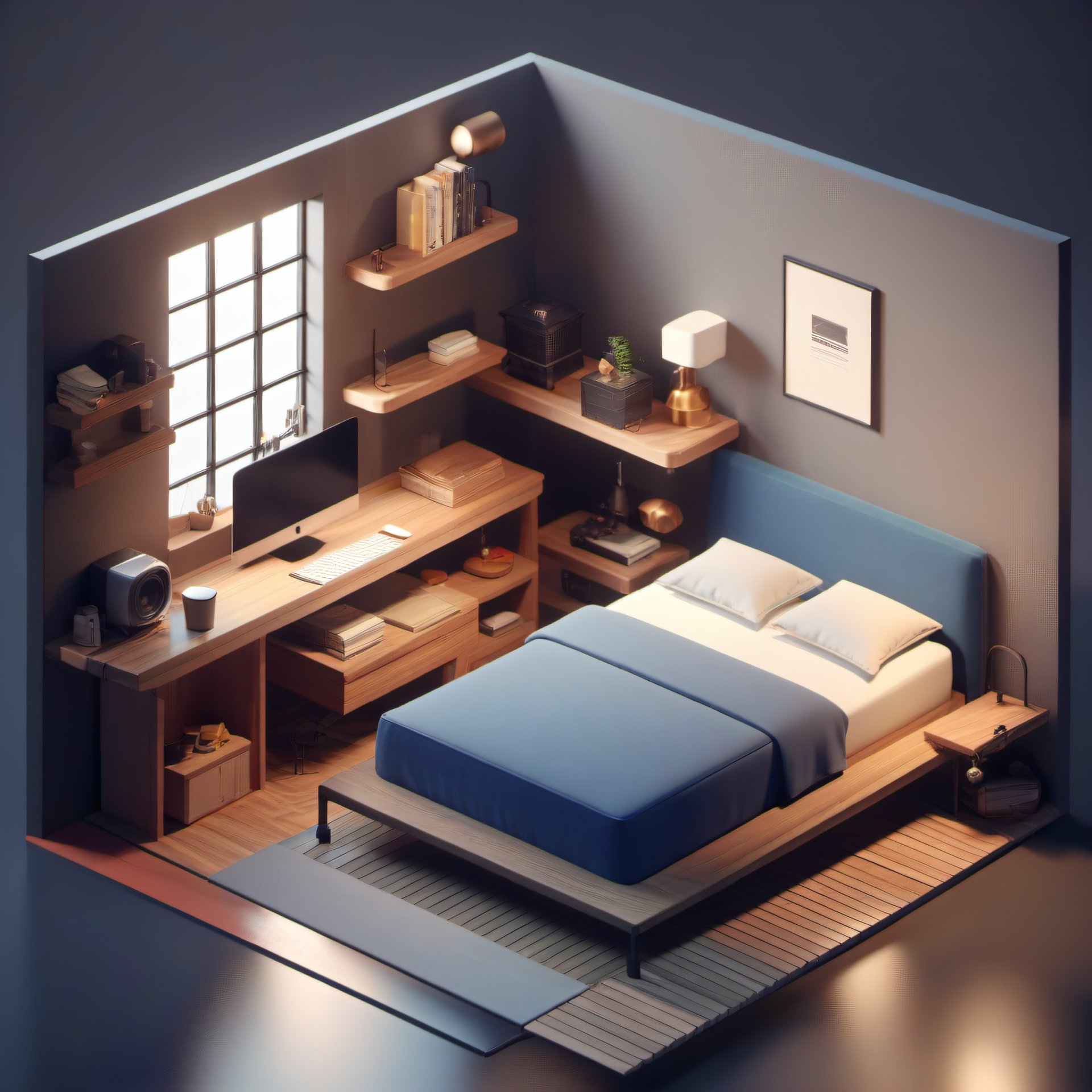 Isometric room