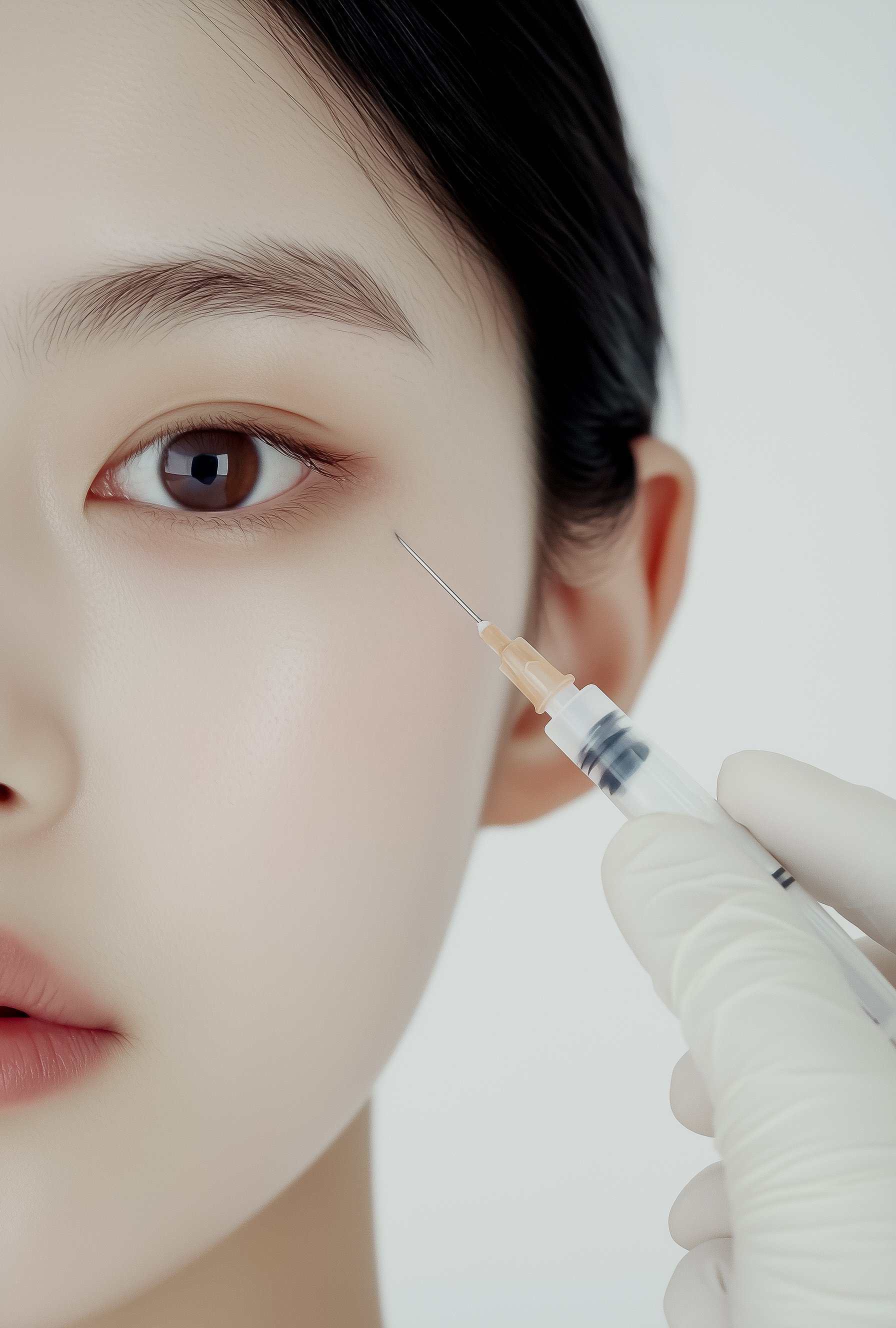 Preparación del tratamiento con Botox